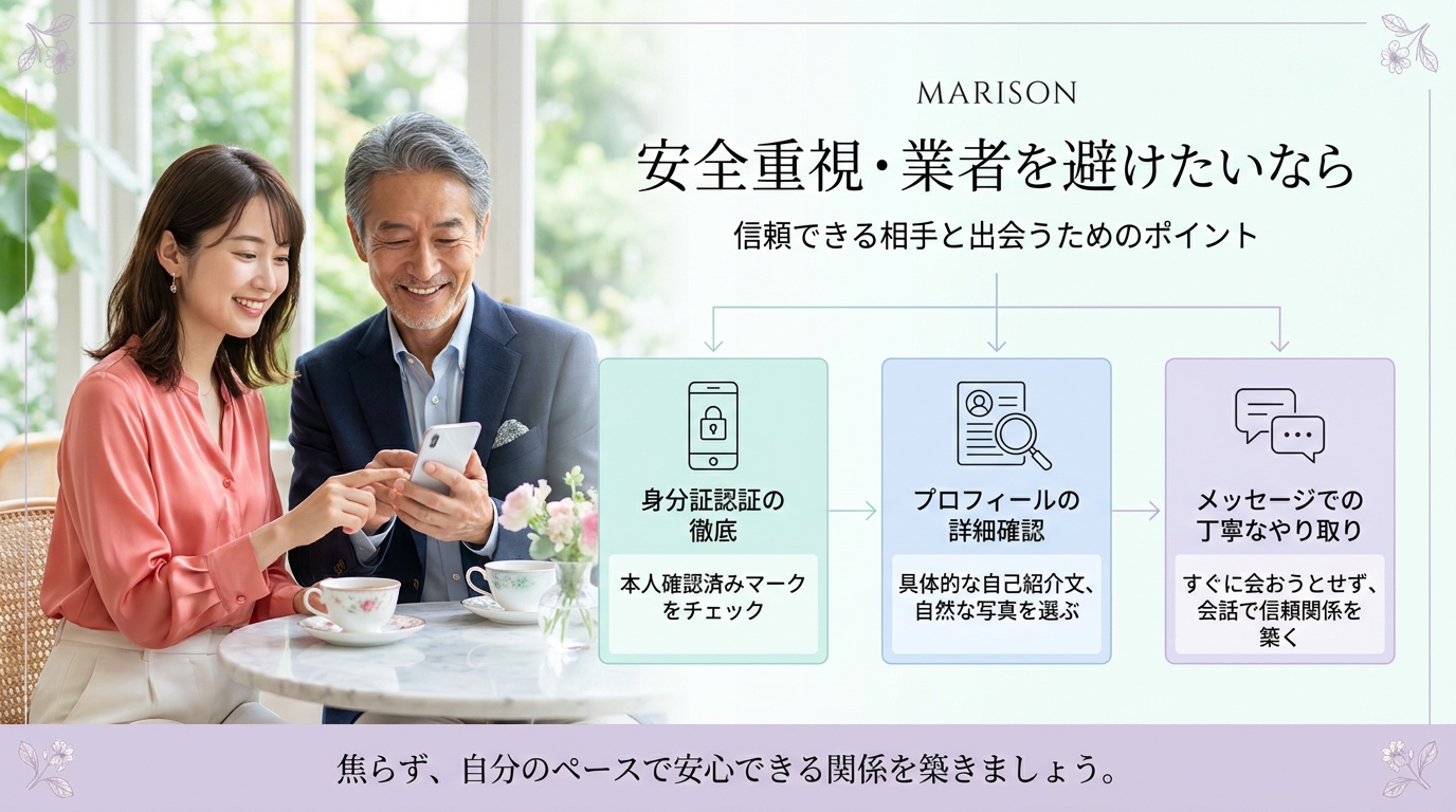 安全重視・業者を避けたいなら