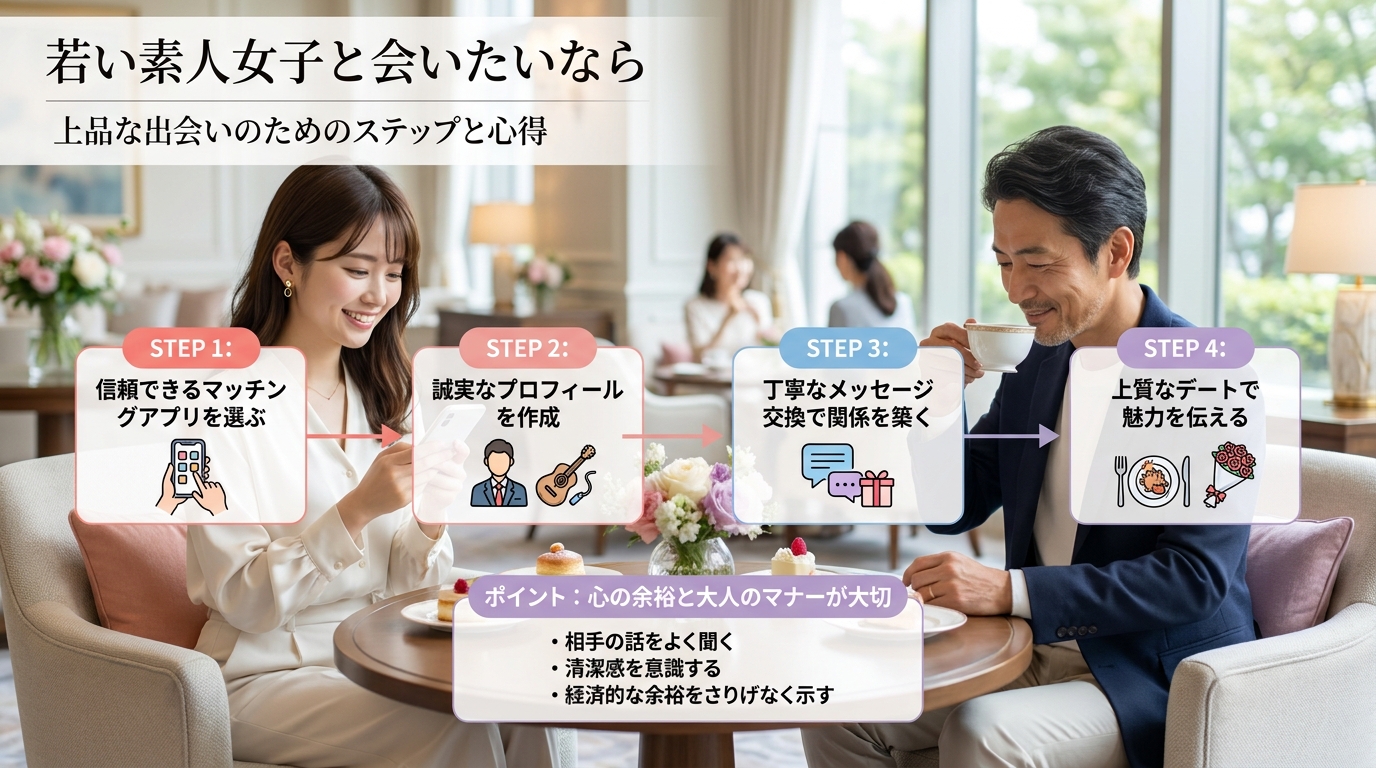 若い素人女子と会いたいなら