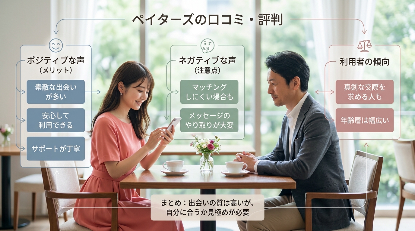 ペイターズの口コミ・評判
