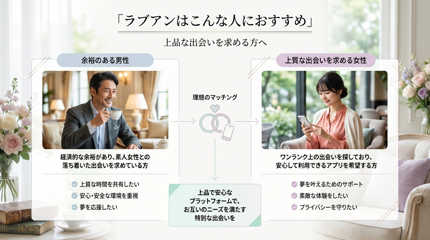 ラブアンはこんな人におすすめ