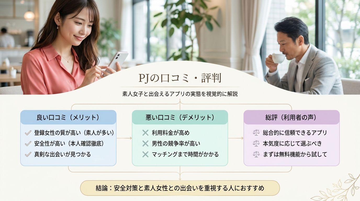 PJの口コミ・評判